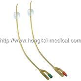 HK05d 乳胶双腔导尿管（双腔弯头型）