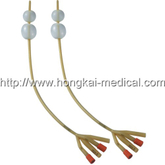 HK07a 四腔双囊导尿管