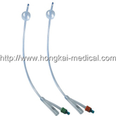 HK01b 硅胶双腔导尿管（双腔标准型）